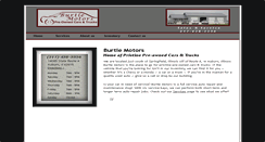 Desktop Screenshot of burtlemotors.com